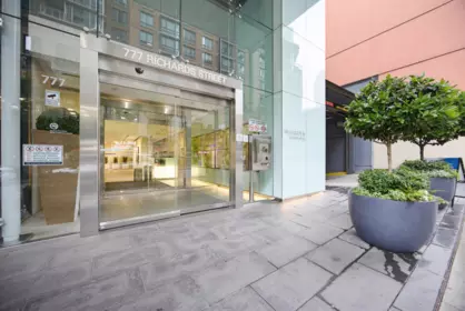 Outdoor Patio Photo of 1611 777 Richards Street, Vancouver, BC