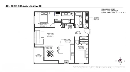 401 20281 53a Avenue, Langley, BC, Langley — Apartment/Condo for sale