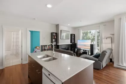 Kitchen Island Photo of 304 13339 102a Avenue, Surrey, BC