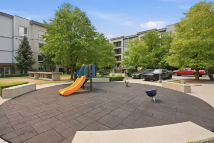 Outdoor Patio Photo of 304 13339 102a Avenue, Surrey, BC