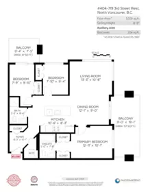 Office / Den Photo of 404 719 W 3rd Street, North Vancouver, BC