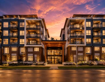 Exterior Rear Photo of 207 3528 146a Street, Surrey, BC