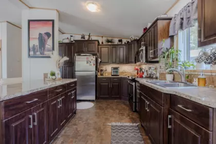 Kitchen Island Photo of 19 8220 King George Boulevard, Surrey, BC