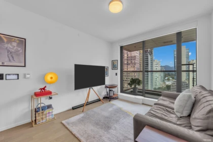 Primary Bedroom Photo of 1404 1482 Robson Street, Vancouver, BC