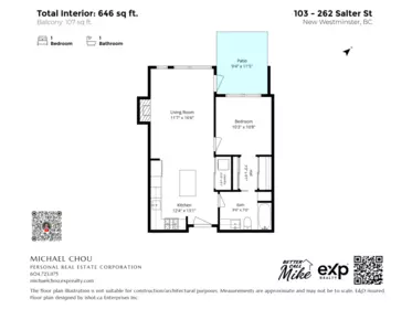 Outdoor Patio Photo of 103 262 Salter Street, New Westminster, BC