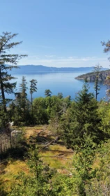 Aerial View of Lot 23 Sakinaw Drive, Garden Bay, BC