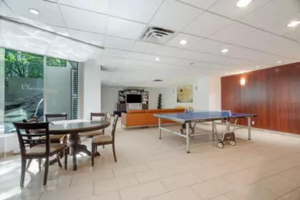 Basement Recreation Room Photo of 1005 1328 W Pender Street, Vancouver, BC