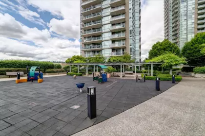 Outdoor Patio Photo of 2501 2968 Glen Drive, Coquitlam, BC