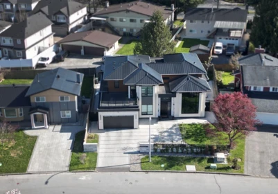 Aerial View of 11320 Seahurst Road, Richmond, BC