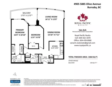 Entry Foyer Photo of 905 5885 Olive Avenue, Burnaby, BC