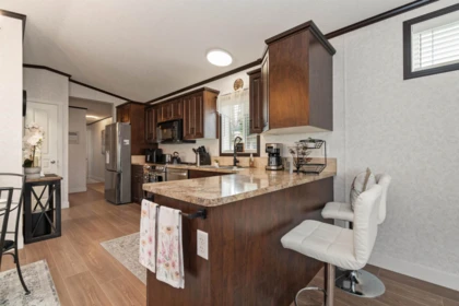Kitchen Island Photo of 82 6338 Vedder Road, Chilliwack, BC