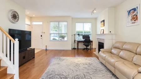 Living Room Photo of 408 1485 Parkway Boulevard, Coquitlam, BC