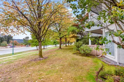 Backyard Photo of 105 1219 Johnson Street, Coquitlam, BC
