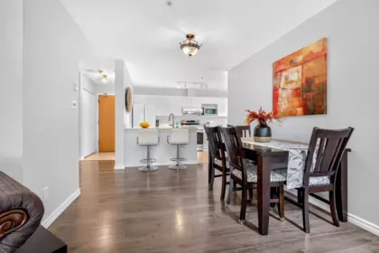 Kitchen Island Photo of 105 1219 Johnson Street, Coquitlam, BC