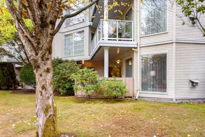 Outdoor Deck Photo of 105 1219 Johnson Street, Coquitlam, BC