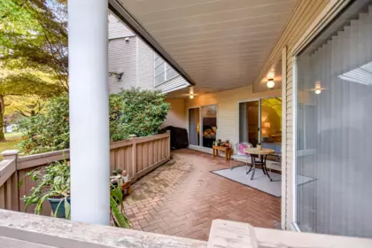 Outdoor Patio Photo of 105 1219 Johnson Street, Coquitlam, BC
