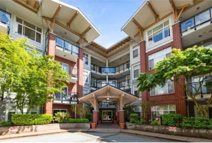 Exterior Rear Photo of 204 11950 Harris Road, Pitt Meadows, BC