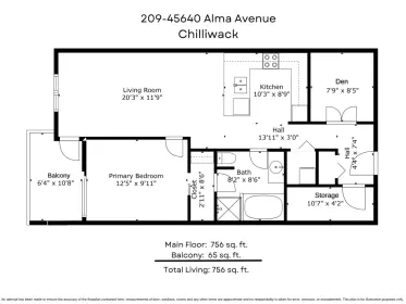 209 45640 Alma Avenue, Sardis, BC, Sardis — Apartment/Condo for sale
