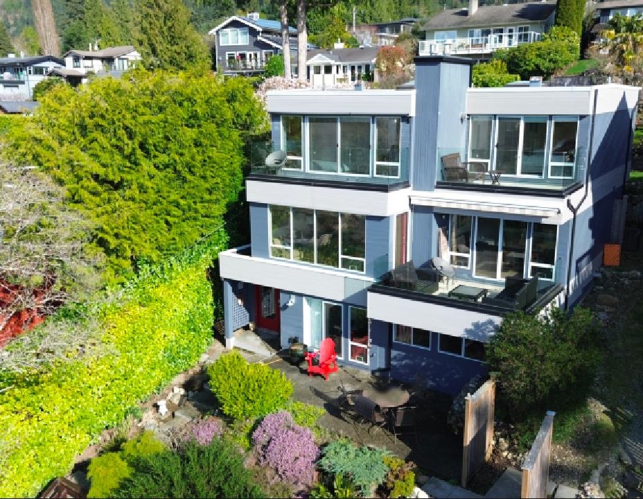 Exterior Rear Photo of 6236 Wellington Avenue, West Vancouver, BC