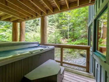 Outdoor Kitchen Photo of 6 2240 Nordic Drive, Whistler, BC