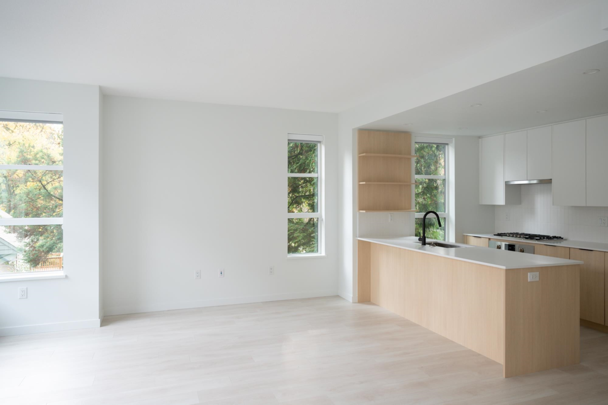 Exterior Rear Photo of 211 2045 Heritage Park Lane, North Vancouver, BC