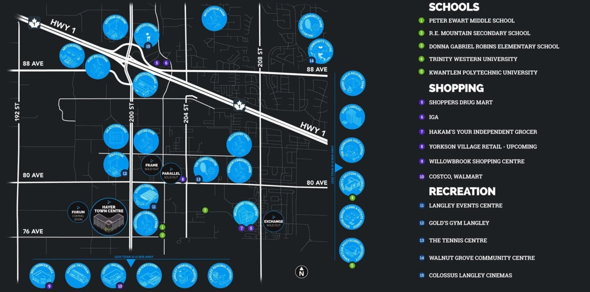 Outdoor Kitchen Photo of 602 19979 76 Avenue, Langley, BC