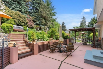 Aerial View of 8657 Sunburst Place, Chilliwack, BC