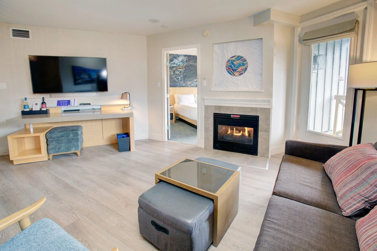 Living Room Photo of 2424 4308 Main Street, Whistler, BC