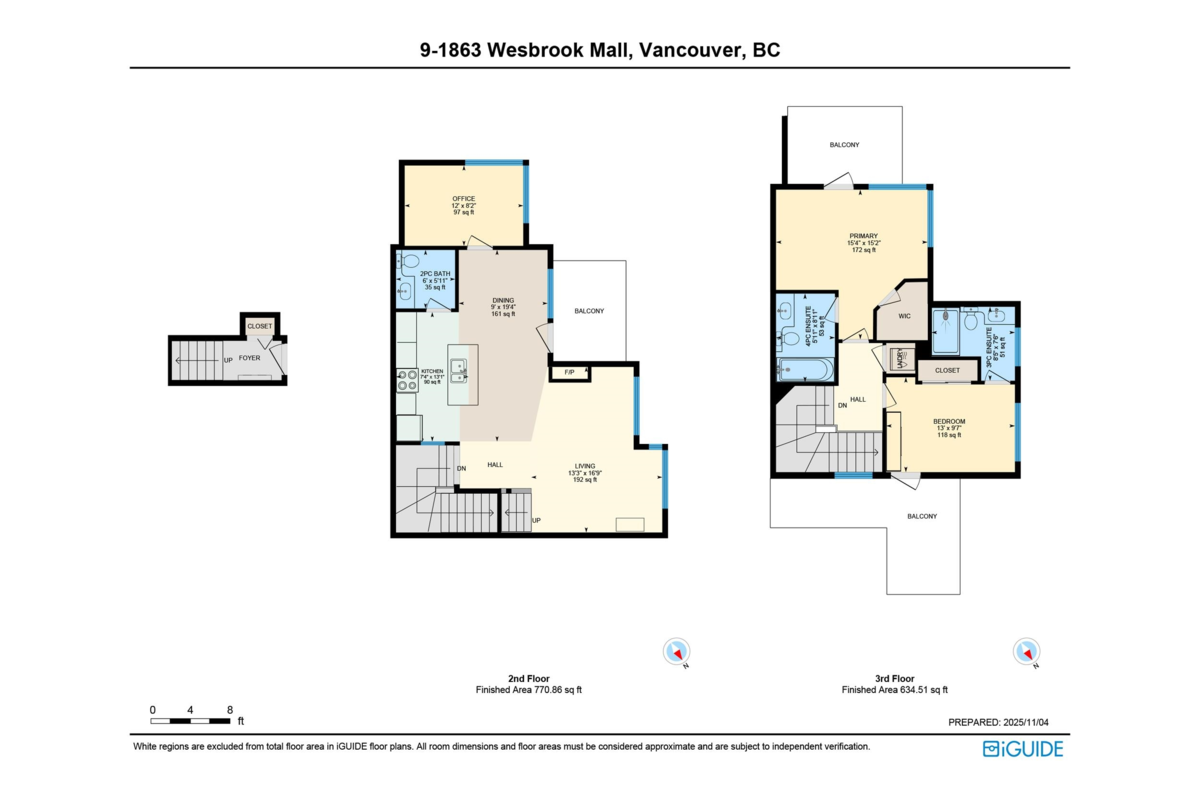 Garage Interior Photo of 9 1863 Wesbrook Mall, Vancouver, BC