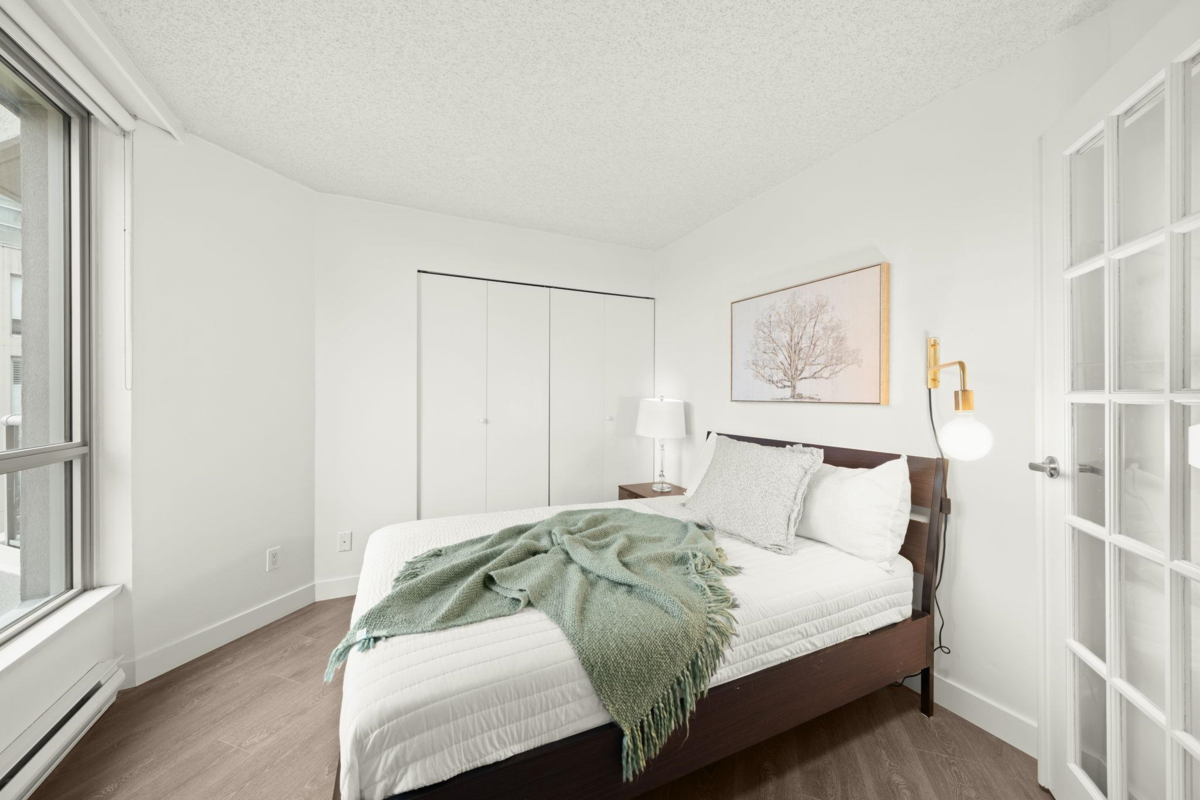 Bedroom 2 Photo of 603 1625 Hornby Street, Vancouver, BC