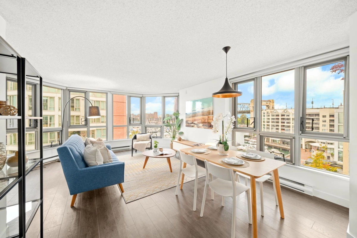 Exterior Front Photo of 603 1625 Hornby Street, Vancouver, BC