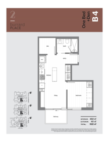Garage Interior Photo of 2206 1277 Hornby Street, Vancouver, BC