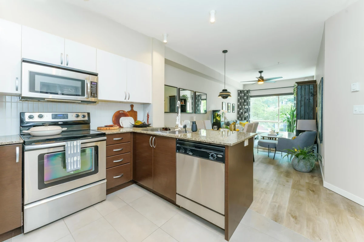 Kitchen Island Photo of 106 13789 107a Avenue, Surrey, BC