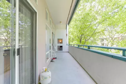 Aerial View of 303 7500 Abercrombie Drive, Richmond, BC