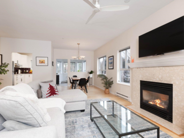 Front exterior of 308 1283 Parkgate Avenue, North Vancouver, BC