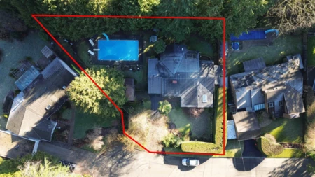 Backyard Photo of 1670 Ayleslynn Drive, North Vancouver, BC