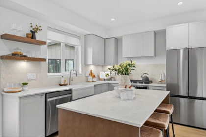 Kitchen Island Photo of 6 6828 208a Street, Langley, BC