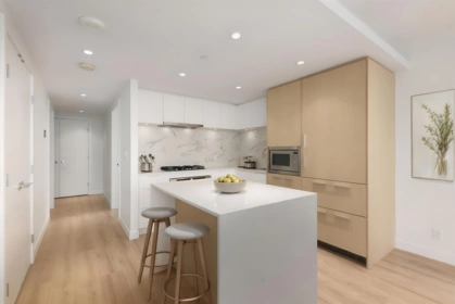 Kitchen Island Photo of 1203 1500 Fern Street, North Vancouver, BC
