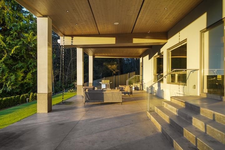 Aerial View of 205 Kinsey Drive, Anmore, BC