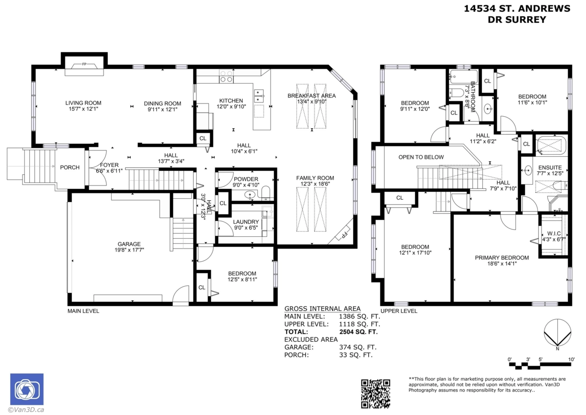 Front Yard Photo of 14534 St. Andrews Drive, Surrey, BC