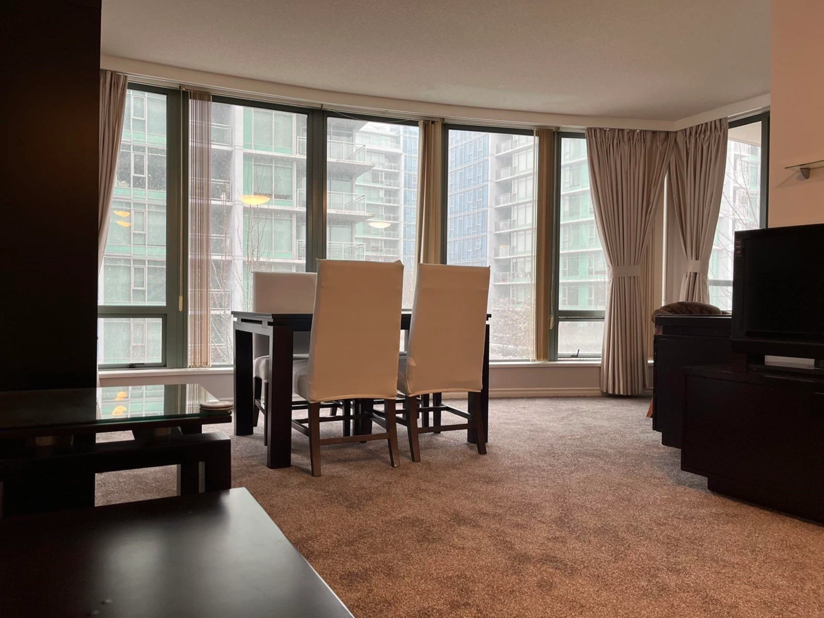 Living Room Photo of 704 5911 Alderbridge Way, Richmond, BC