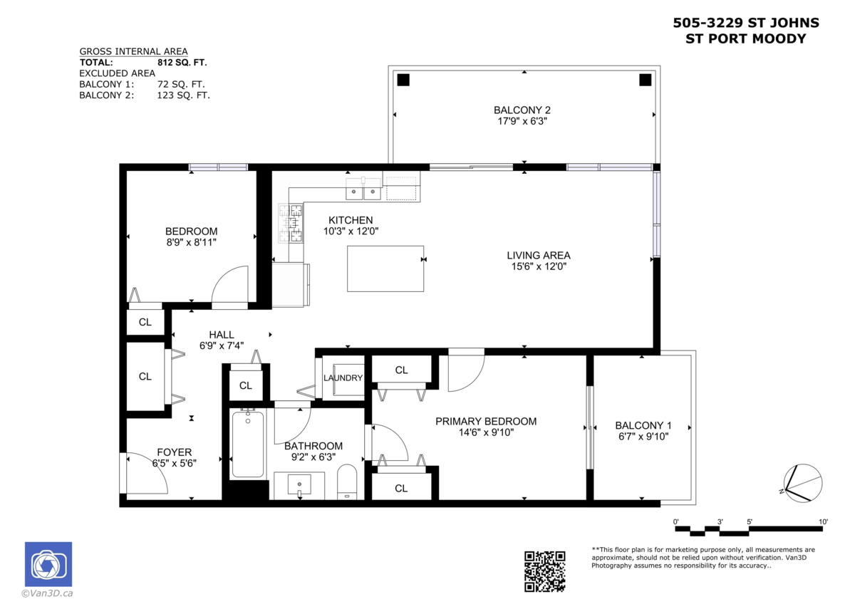 Neighborhood Park Photo Near 505 3229 St Johns Street, Port Moody, BC