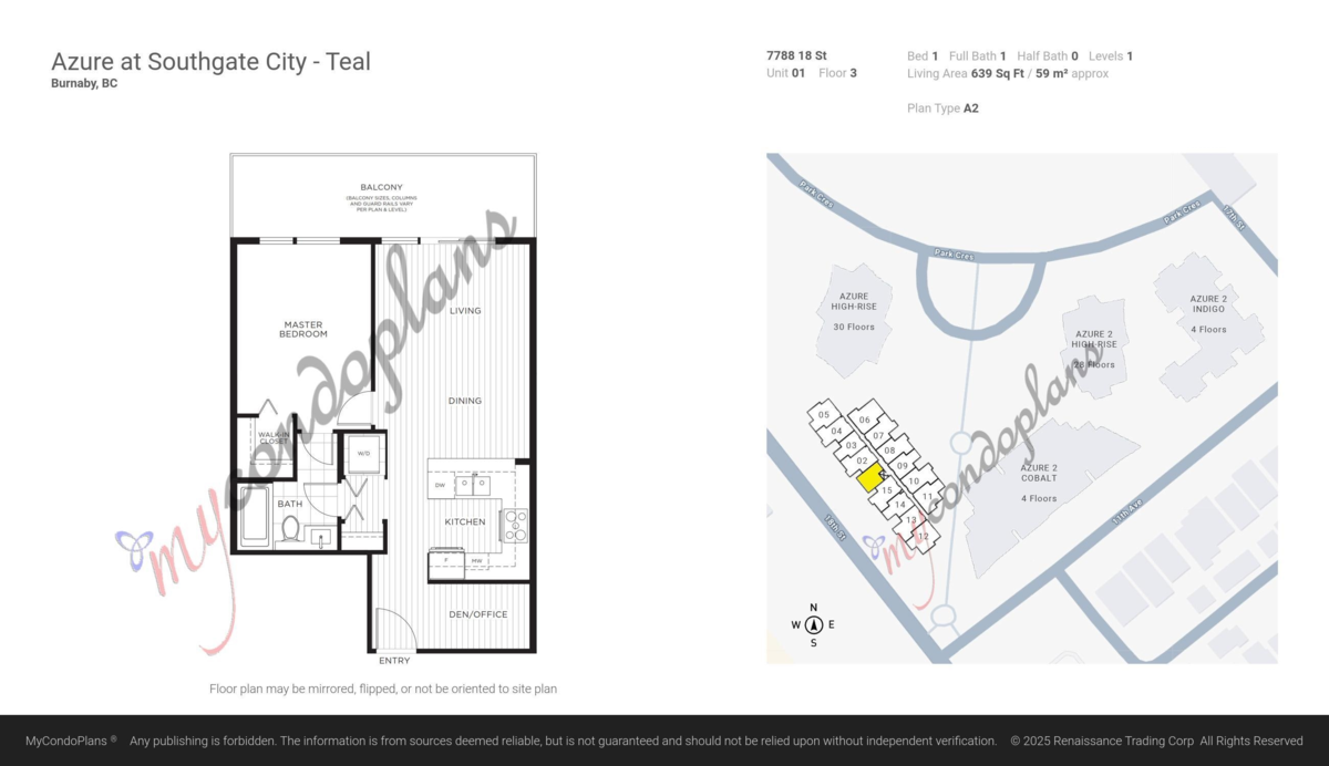 Laundry Room Photo of 301 7788 18th Street, Burnaby, BC