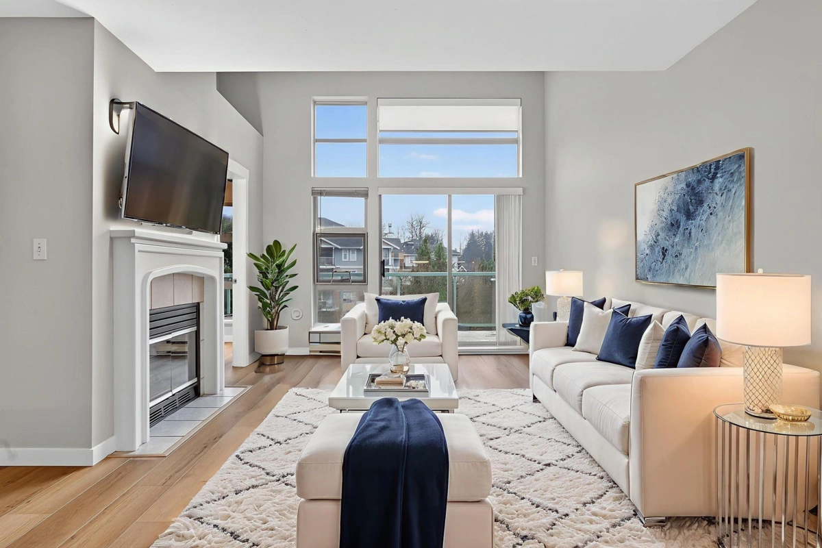Family Room Photo of 401 301 Maude Road, Port Moody, BC