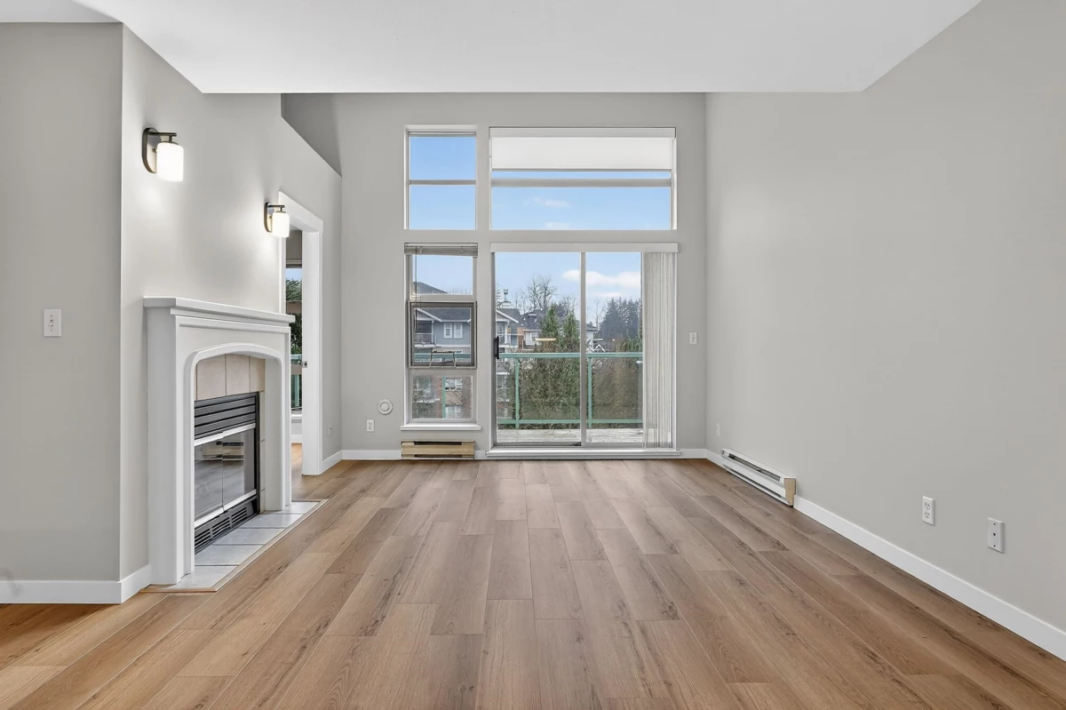 Living Room Photo of 401 301 Maude Road, Port Moody, BC