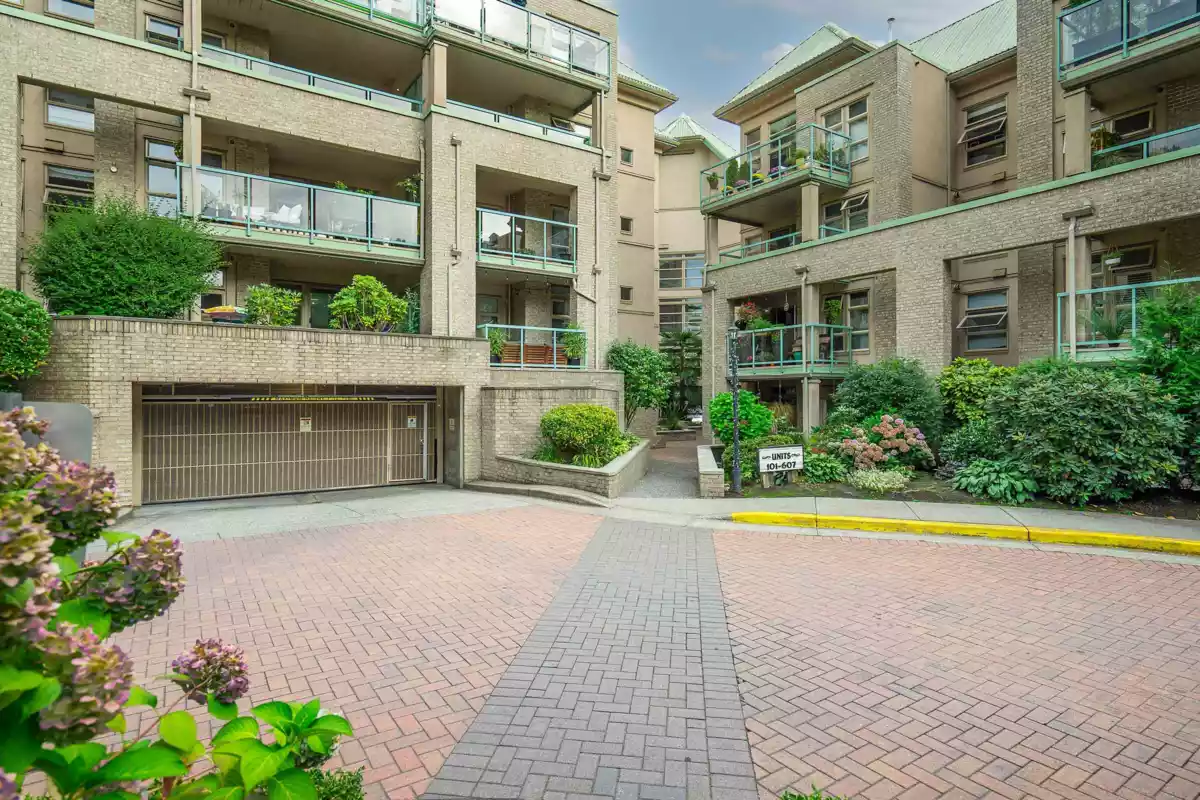 Outdoor Patio Photo of 401 301 Maude Road, Port Moody, BC