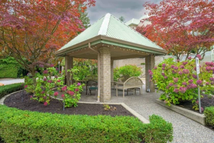 Backyard Photo of 401 301 Maude Road, Port Moody, BC