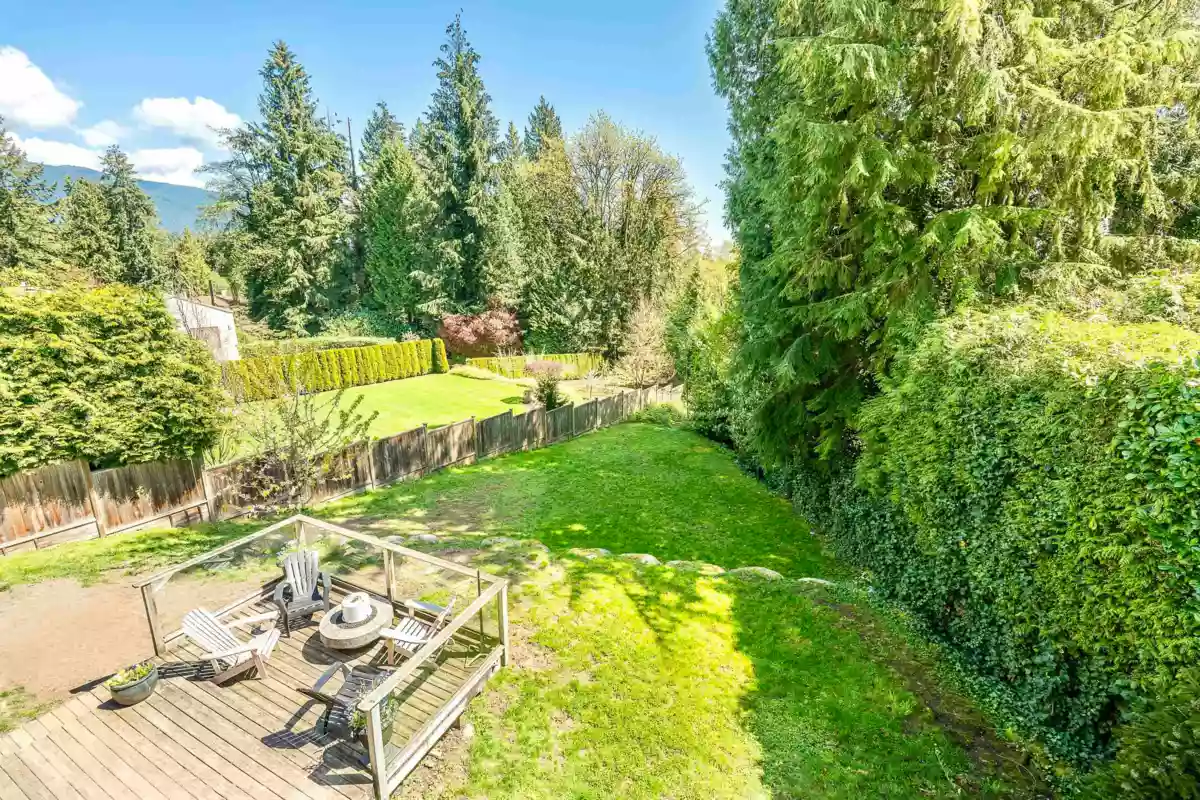 Aerial View of 792 Anderson Crescent, West Vancouver, BC