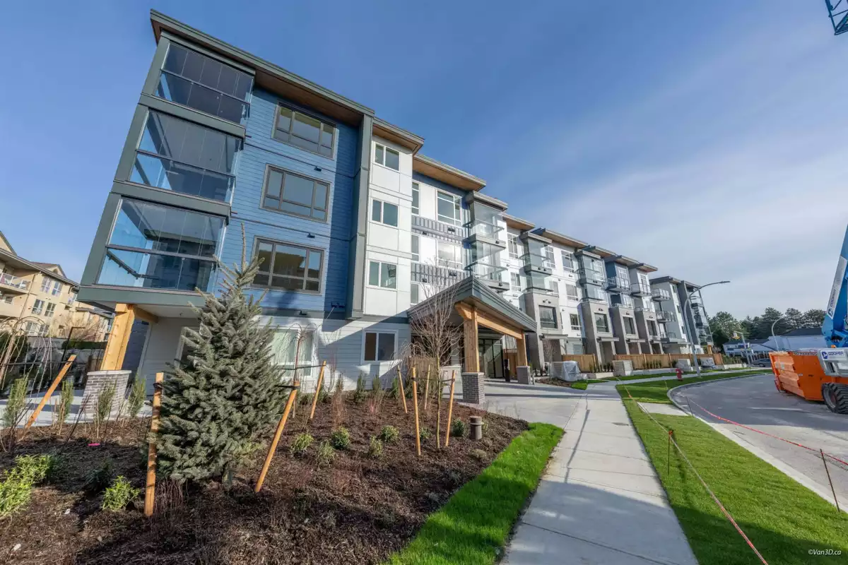 Exterior Rear Photo of 317 13777 75a Avenue, Surrey, BC