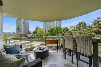 Primary Bedroom Photo of 603 1009 Expo Boulevard, Vancouver, BC